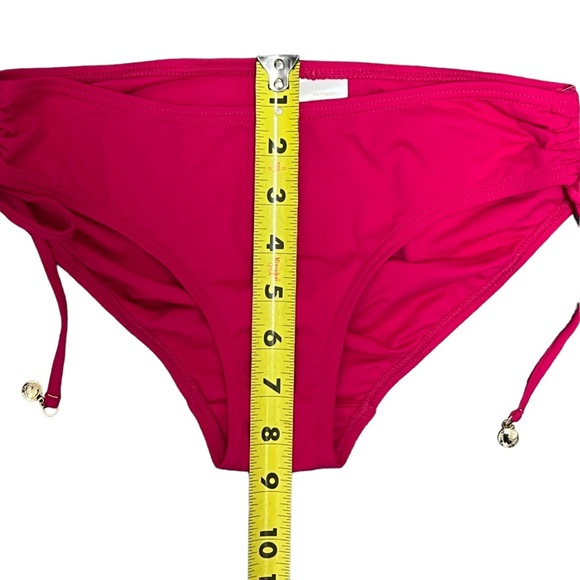NWT Anne Cole Bikini Bottoms XS Berry Side Tie X-Small - Picture 7 of 11